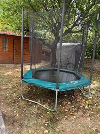 Trampolino elastico da giardino