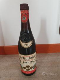 Barolo  dei Marchesi di Barolo del 1969