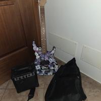 kit chitarra elettrica Vision junior 3/4