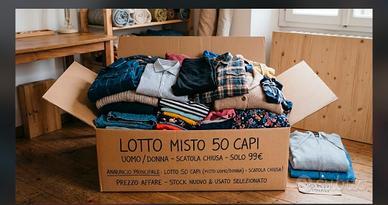 lotto stock abbigliamento  donna uomo