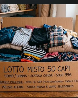 lotto stock abbigliamento  donna uomo