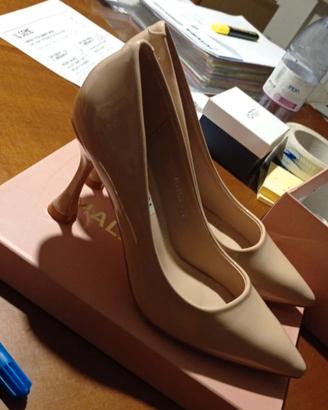 scarpa décolleté cipria