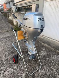 Tender honwave t40 con motore honda 20 4 tempi