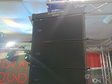 impianti line Array elaboration sound 