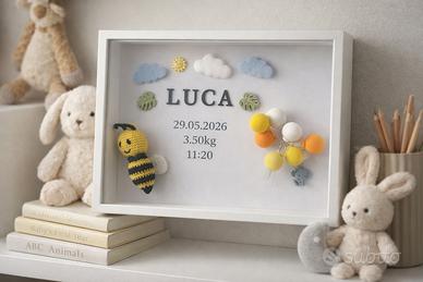 Quadretto nascita Personalizzata