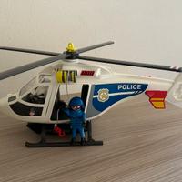 Elicottero Playmobil  polizia action cuty