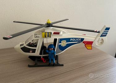 Elicottero Playmobil  polizia action cuty