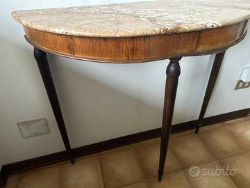 Mensola marmo consolle 3 piedi