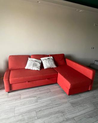 Divano letto Ikea Friheten 3 posti e chaise longue