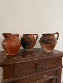 Brocche antiche in terracotta
