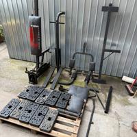 Panca Multifunzione smontata