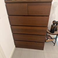 Cassettiera Ikea Marrone
