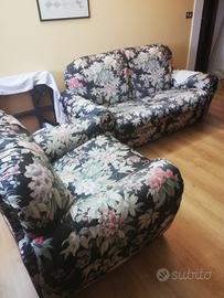 Divano più 2 poltrone marca Busnelli