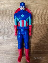 Action figure supereroi Marvel capitan america 