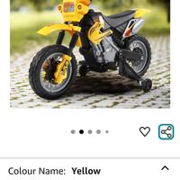 motocicletta elettrica Homcom