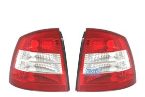 FANALI PER OPEL ASTRA G 3P 5P 97-04 ROSSO