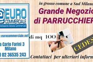 155/20 Negozio di PARRUCCHIERE, 100 mq,