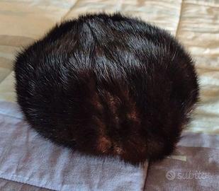 Cappello colbacco basco peliccia visone