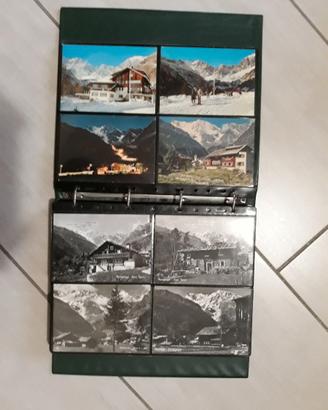 Cartoline di Macugnaga e Monte Rosa in album