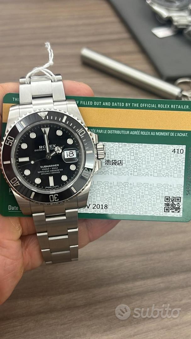 Rolex 2025 submariner subito