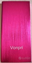 Caricabatterie Portatile Vonpri 10.000 mAh Rosa