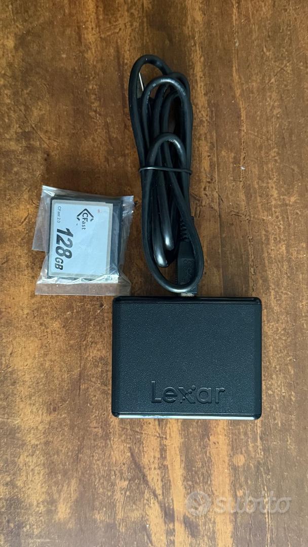 2 Transcend CFX650 CFast 2.0 128GB + Lettore Lexar - Fotografia In ...