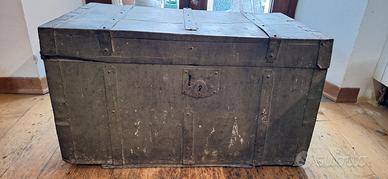 baule legno e ferro