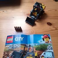 LEGO ruspa da cantiere