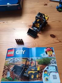 LEGO ruspa da cantiere