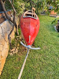 canoa in resina 2 posti