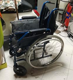 sedia a rotelle  completa 