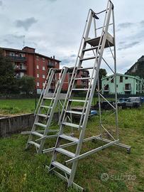 scala in alluminio 