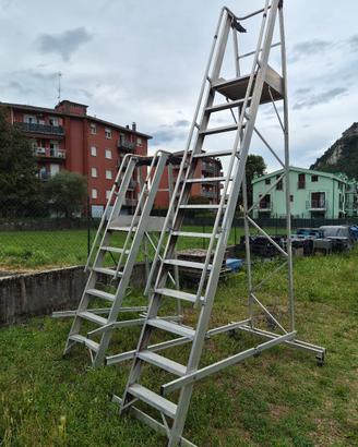 scala in alluminio 