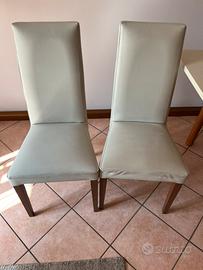 N’4 Sedie beige imbottite