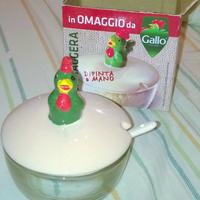 Formaggiera porta formaggio riso gallo gadget
