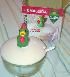 Formaggiera porta formaggio riso gallo gadget