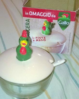 Formaggiera porta formaggio riso gallo gadget
