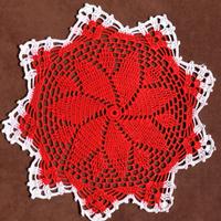 Centrino realizzato all’uncinetto