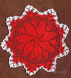 Centrino realizzato all’uncinetto