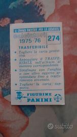 Scudetto Torino album calciatori panini 1975-76
