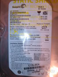 3 Hard Disk IDE 80 GB Seagate