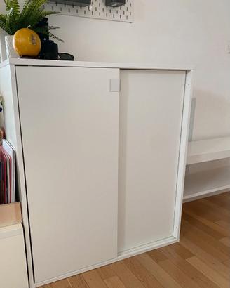 Scarpiera/elemento contenitore, IKEA bianco