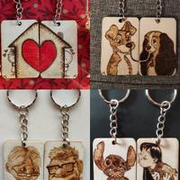 portachiavi di coppia idea San Valentino amore