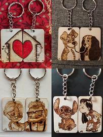 portachiavi di coppia idea San Valentino amore