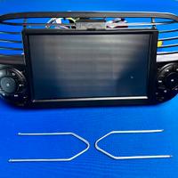 Autoradio con schermo navigatore per Fiat 500