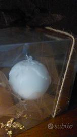 bomboniera con candele profumate 