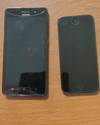 2 cell HUAWEI & IPHONE 