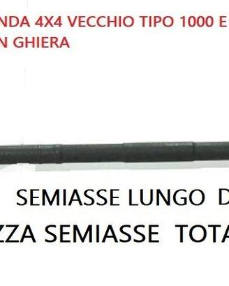 SEMIASSE PANDA 4X4 LUNGO  141 DAL 1985-AL 2003 DX