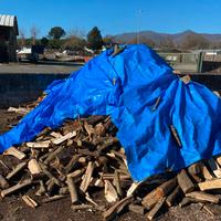 Legna da ardere secca e al coperto