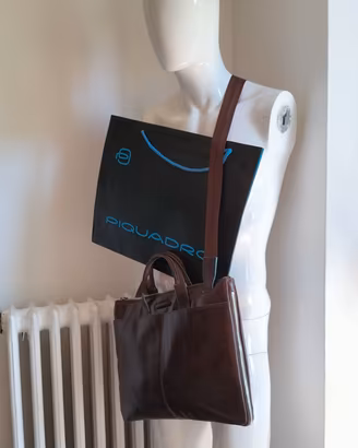 PIQUADRO BORSA TRACOLLA CARTELLA COME NUOVA EURO90